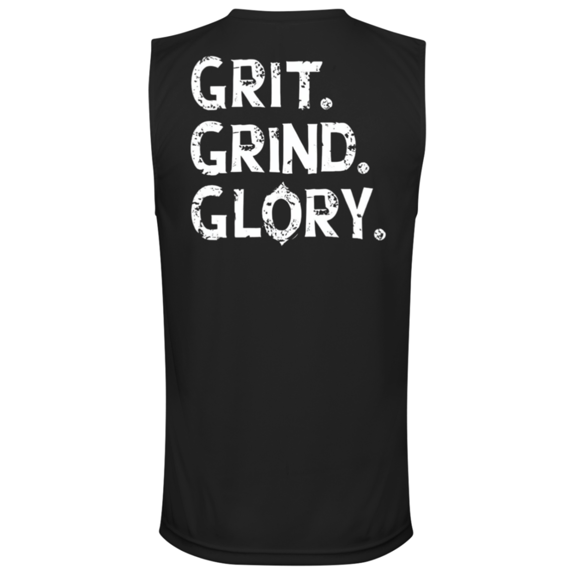 Large Logo Mens Zone Muscle Tee - MatMilitia