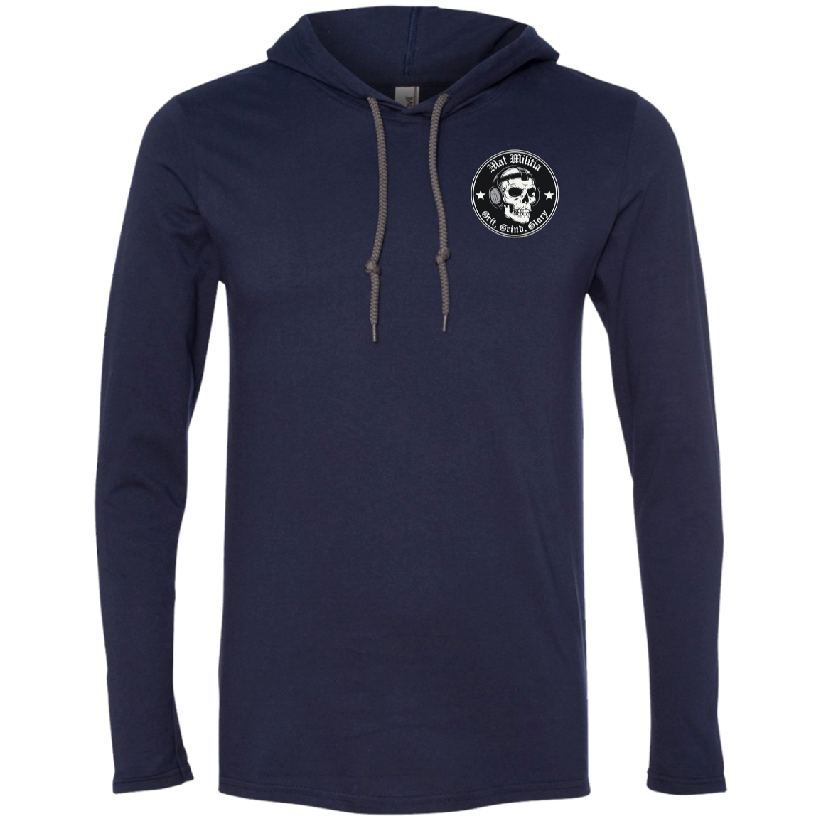 Mat Militia Grind LS T-Shirt Hoodie - MatMilitia