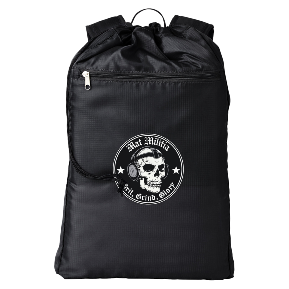 Logo Getaway Cinchback Backpack - MatMilitia