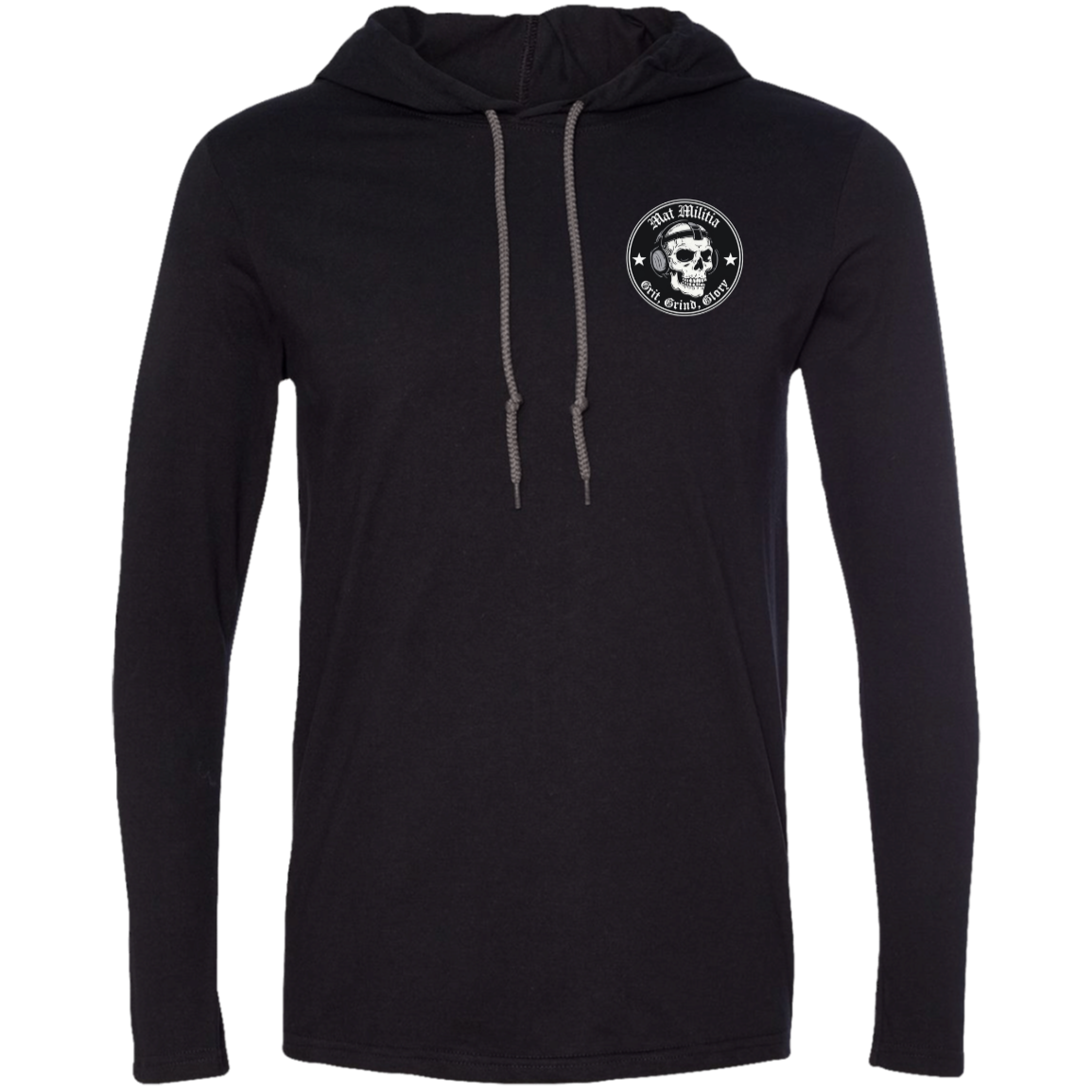 Mat Militia Grind LS T-Shirt Hoodie - MatMilitia