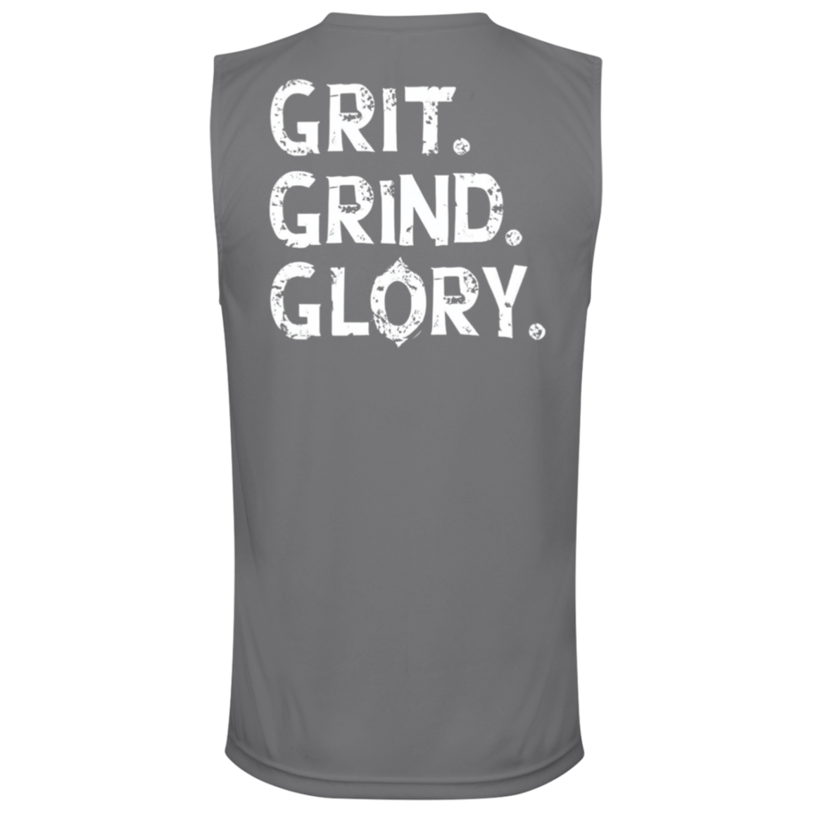Large Logo Mens Zone Muscle Tee - MatMilitia