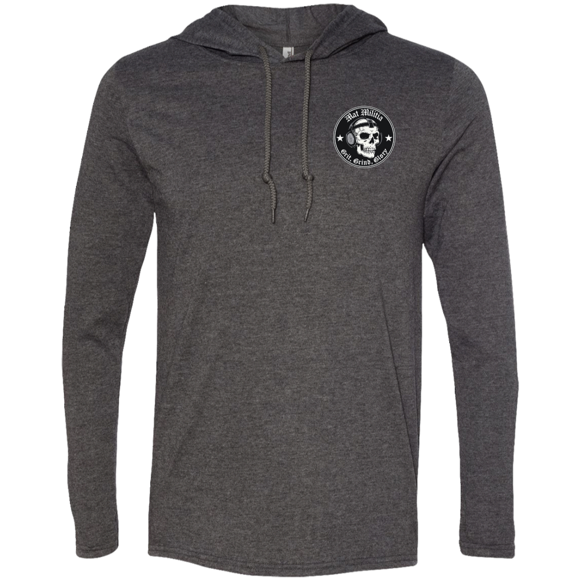 Mat Militia Grind LS T-Shirt Hoodie - MatMilitia