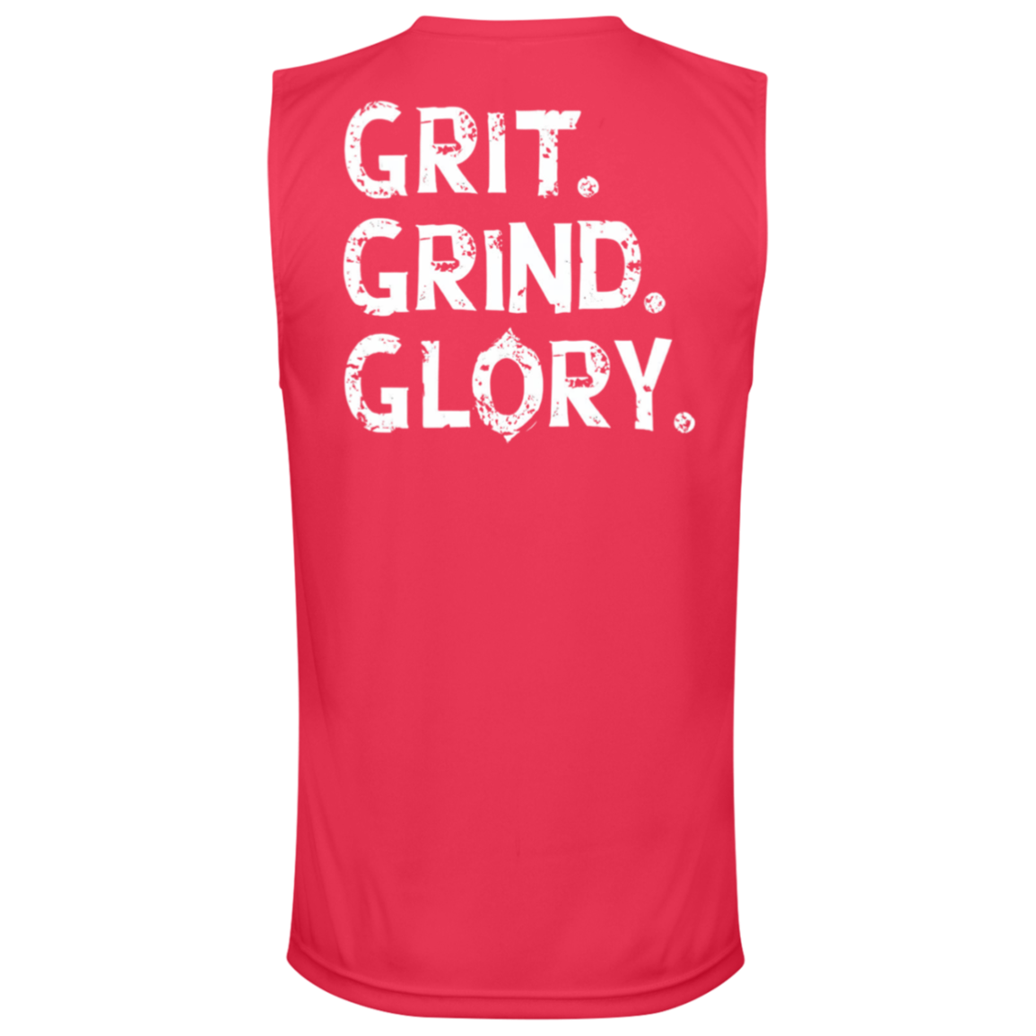 Large Logo Mens Zone Muscle Tee - MatMilitia