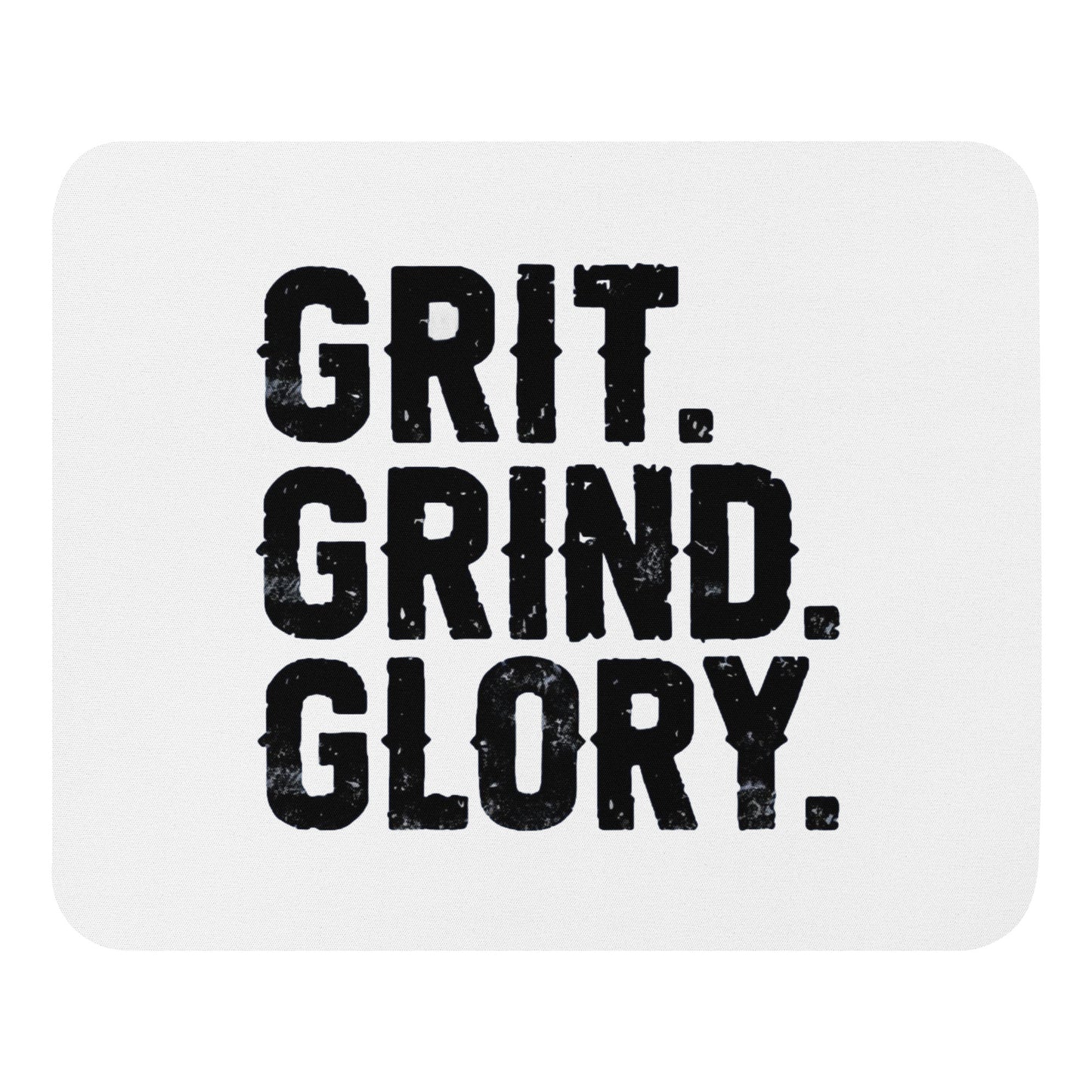 Grit Grind Glory Premium Wrestling Mouse Pad - MatMilitia