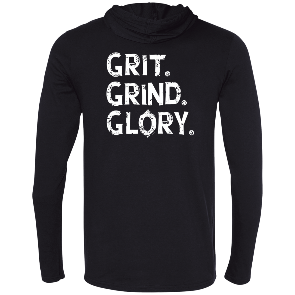 Mat Militia Grind LS T-Shirt Hoodie - MatMilitia 